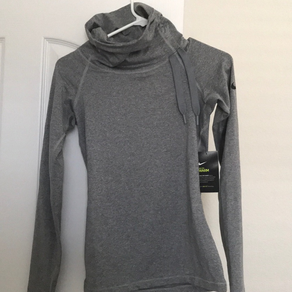 Women’s Nike “Pro Warm” turtle neck pullover